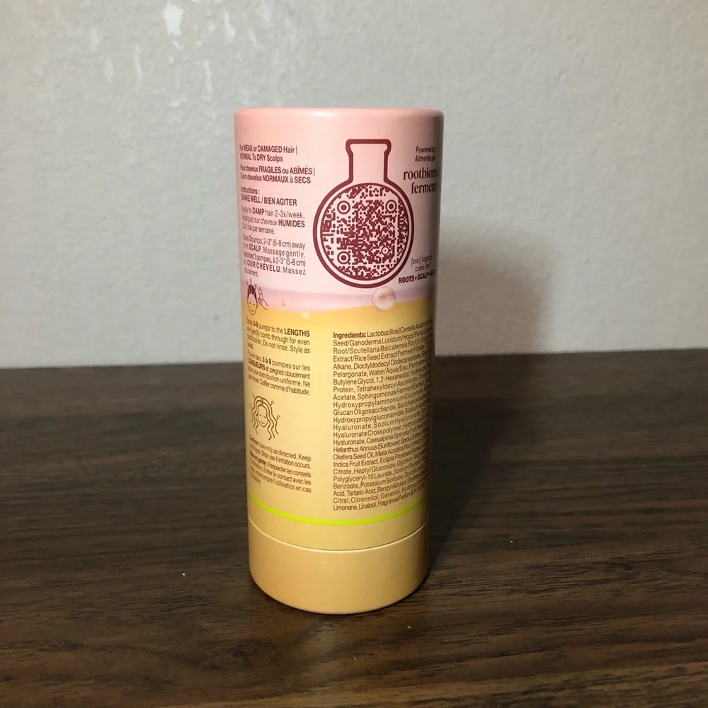 The Rootist BioBrew Fermented Leave-in Hair Serum for Damage Repair 1oz
